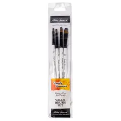 Simply Simmons Just Filberts 4 Piece Brush Set