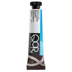 QoR&trade; Watercolor Tube, 11mL Manganese Blue