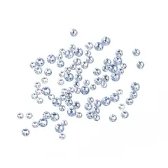 Round Flatback Austrian Crystals Mix by Bead Landing&trade;, 90ct. Light Sapphire