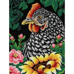 Orchidea Gobelin Canvas For Halfstitch Without Yarn Hen