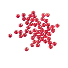 SS16 Round Flatback Austrian Crystals by Bead Landing&trade;, 55ct. Light Siam