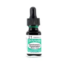 Dr. Ph. Martin's&reg; Synchromatic Transparent Watercolor, 0.5oz. 21 Emerald