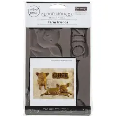 Redesign with Prima&reg; Decor Mould&reg; Farm Friends Silicone Mold