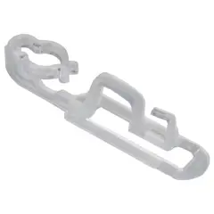 26ct. Clear Omni Universal Gutter & Shingle Christmas Light Clips