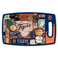 MLB Retro Series Cutting Board Detroit Tigers