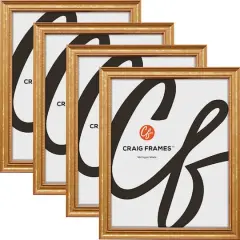 4 Pack: Craig Frames Stratton Aged Gold Picture Frame