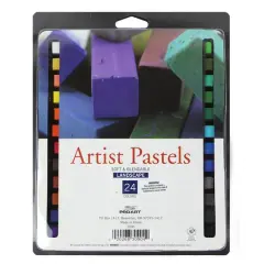 Pro Art&reg; Landscape 24 Color Square Artist Pastels