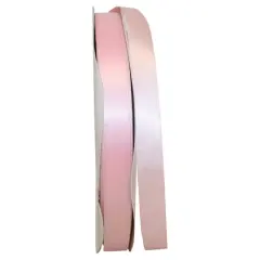 JAM Paper 5/8" x 100yd. Satin Single Face Ribbon Light Pink