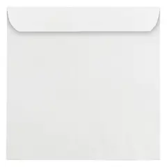JAM Paper 11.5" Large White Square Invitation Envelopes