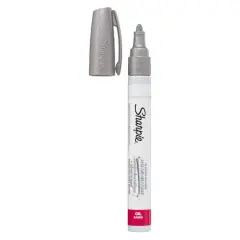 Sharpie&reg; Medium Point Oil-Based Paint Marker Metallic Silver