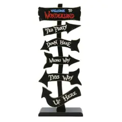 18" Welcome to Wonderland Directional Tabletop Sign by Ashland&reg;