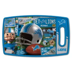 NFL Retro Series Cutting BoardDetroit Lions