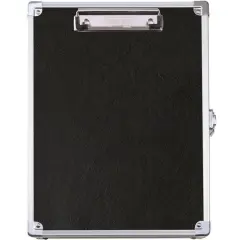 Vaultz Black Storage Clipboard
