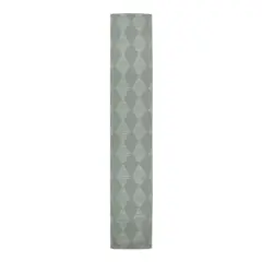 Line Diamonds Indoor/Outdoor Table Runner Green