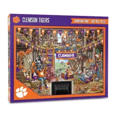 College Barnyard Fans 500 Piece Puzzle Clemson Tigers