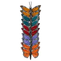 2.5" Multicolor Feather Butterflies, 10ct. by Ashland&reg;