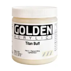 Golden&reg; Heavy Body Acrylic Paint, 8oz. Titan Buff