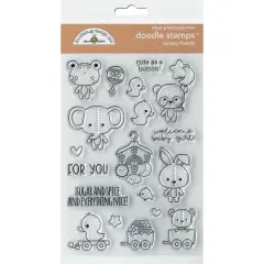 Doodlebug Design Inc.&reg; Collection Bundle Of Joy Nursery Friends Doodle Stamps