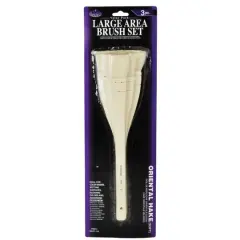 Royal & Langnickel&reg; Large Area 3 Piece Hake Brush Set