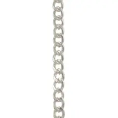 Curb Necklace by Bead Landing&trade; Silver Plated