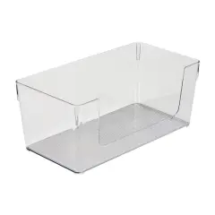 Simplify Open Front Clear Rectangular Organizer