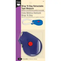 Dritz&reg; 60" Wrap 'N Stay Retractable Tape Measure