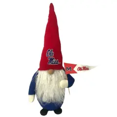 Santa's Workshop 12" College Football Gnome Mississippi Ole Miss