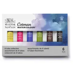 Winsor & Newton&reg; Cotman&reg; Watercolor 6 Tube Set - 8ml
