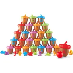 Learning Resources Alphabet Acorns Activity Set 