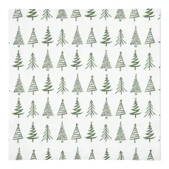 Doodle Tree 10x10 Cotton Twill Napkin