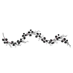 5ft. Black Leaves Lighted Garland String Lights by Ashland&reg;