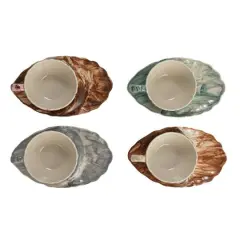 Hello Honey&reg; 10.25" Stoneware Teacup & Saucer Set