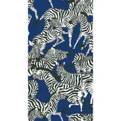 RoomMates Herd Together Peel & Stick Wallpaper Blue