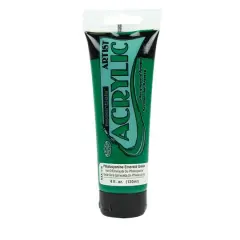 Royal & Langnickel&reg; Essentials&trade; Artist Acrylic Paint, 120mL Pthalocaynine Emerald Green