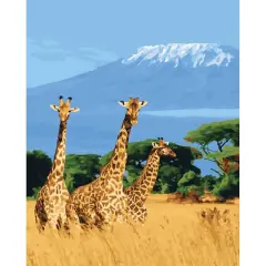 Giraffe Paint-by-Number Kit by Artist's Loft&reg;