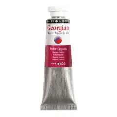 Daler-Rowney&reg; Georgian Water Mixable Oil Paint, 37mL 409 Primary Magenta