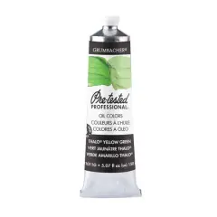 Grumbacher&reg; Pre-Tested Professional Oil Color, 150mL Thalo Yellow Green
