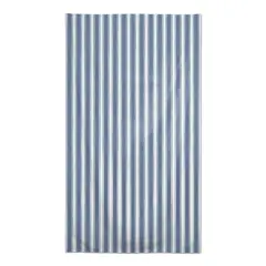 Designs Direct Blue Stripes Tablecloth