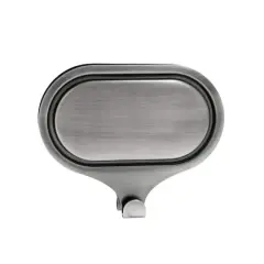 Haute Decor Attract&reg; Dual Magnetic Hangers, 2ct. Brushed Nickel