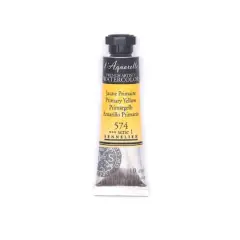 Sennelier French Artists' Watercolor, 10mL 574 Primary Yellow S1
