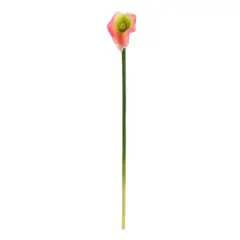 19.5" Calla Lily Artificial Flower Set Pink