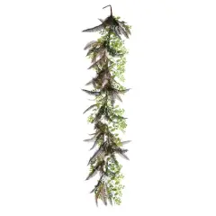 6ft. Green Fern Cotton Garland