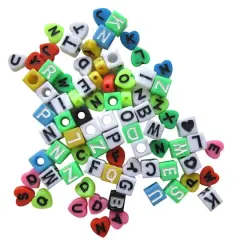 Multicolor Alphabet Beads by Creatology&trade;