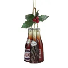 Trio of Pepsi Cola Bottles Ornament