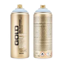 Montana&trade; Gold Acrylic Professional Spray Paint CL5200 Denim Light