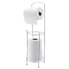 Bath Bliss Crystal Design Toilet Paper Dispenser & Holder