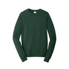 Port & Company&reg; Fan Favorite&trade; Fleece Crewneck Sweatshirt Forest Green