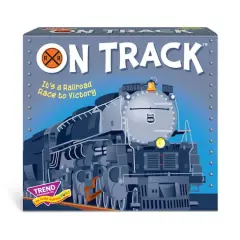 Trend Enterprises&reg; ON TRACK&trade; Three Corner Card Game