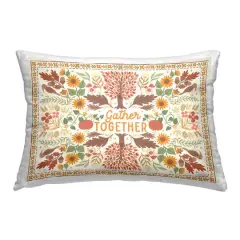 Stupell Industries Gather Together Pattern Decorative Printed Throw Pillow