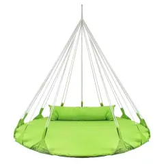 Sorbus Hanging Saucer Swing Nest Green